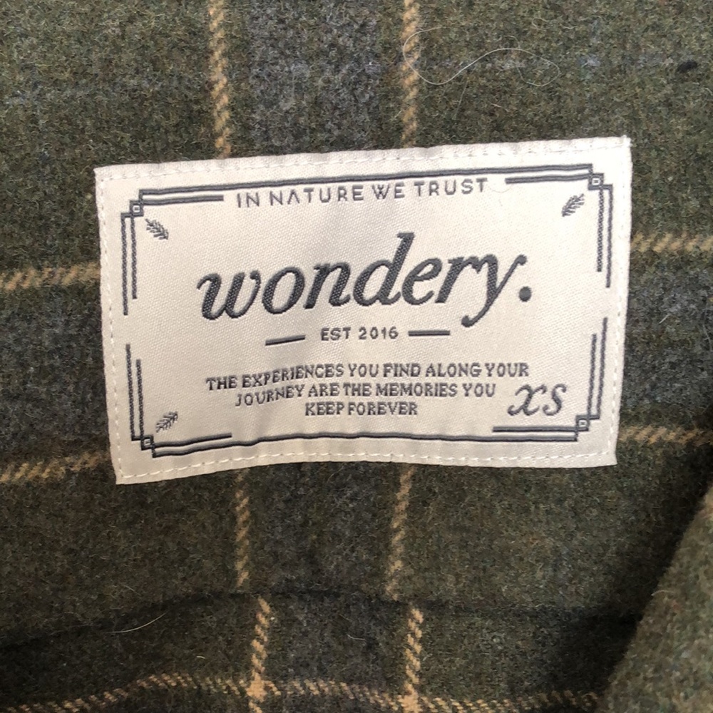 Wool Flannel Shacket - Picture 5 of 6